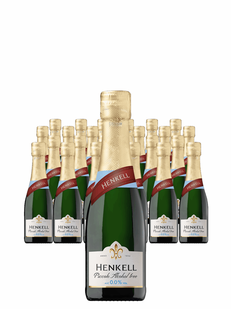 Henkell Alkoholfrei 0,0% vol 24x0,20l (24 Stk. à € 1,99)